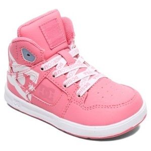 Toddler’s Pink DC Pure High Tops Size 5